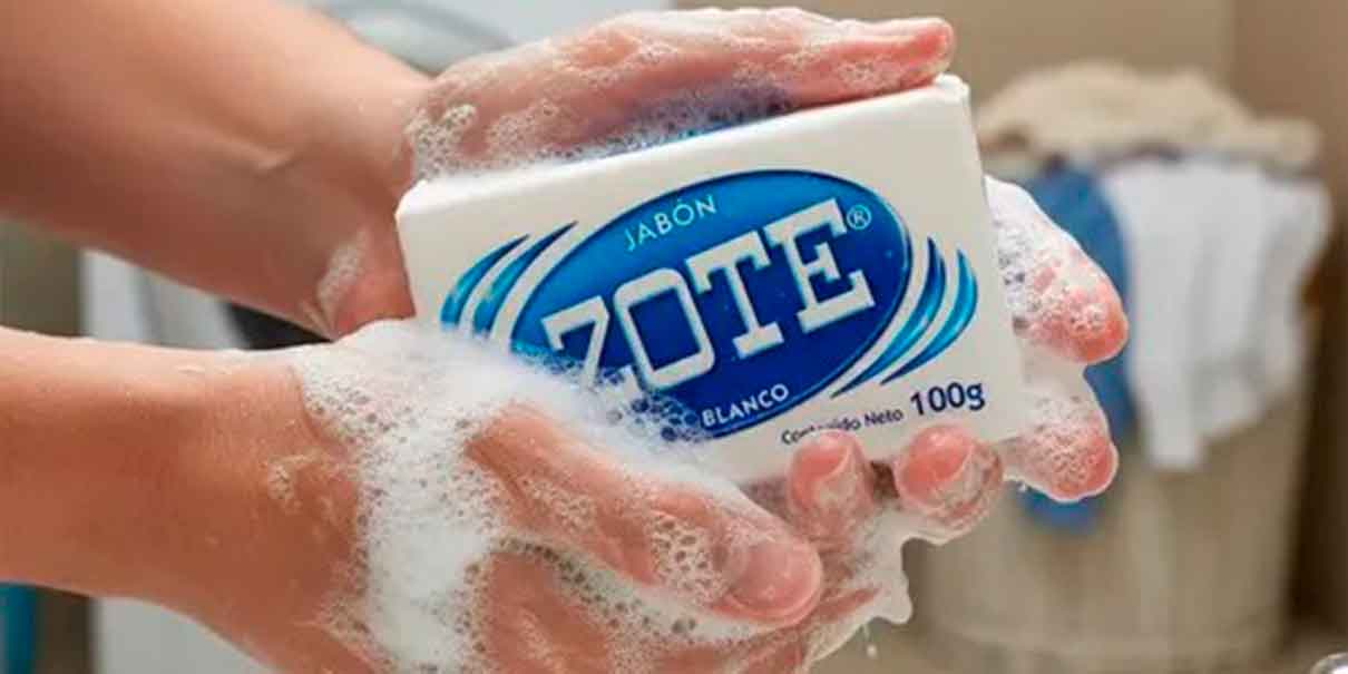 Jabón Zote blanco