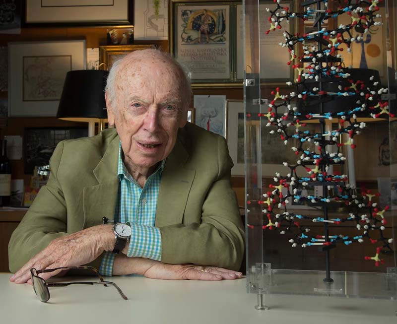 Muere James Watson, descubridor de la estructura del ADN, a los 97 años