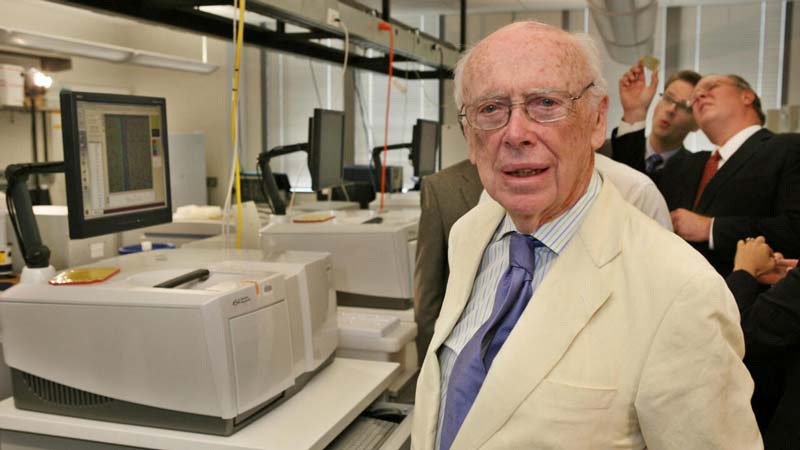 Muere James Watson, descubridor de la estructura del ADN, a los 97 años