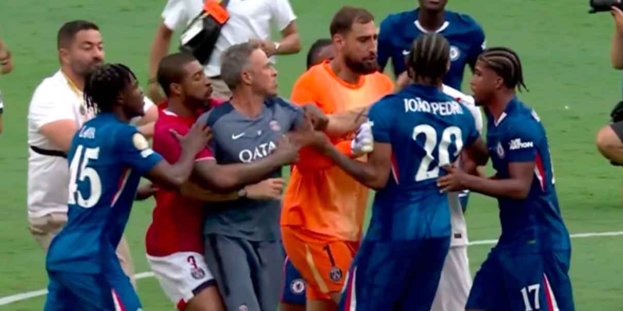 João Pedro acusa al PSG de "no saber perder" tras pelea con Luis Enrique en final del Mundial de Clubes