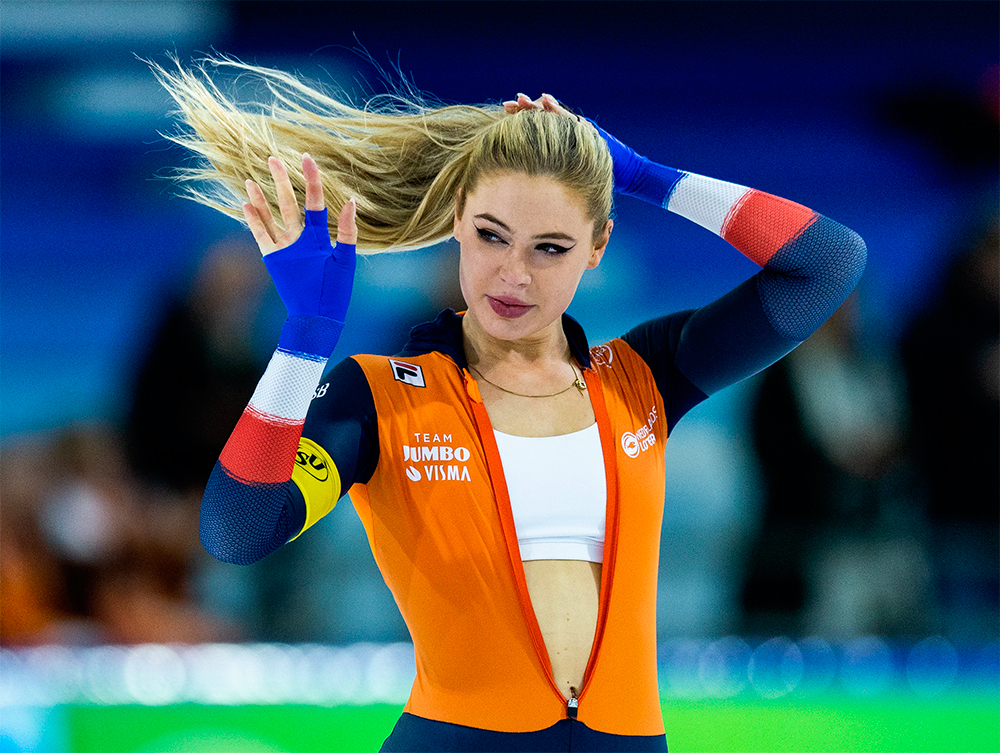Jutta Leerdam: belleza atlética y poder en el hielo