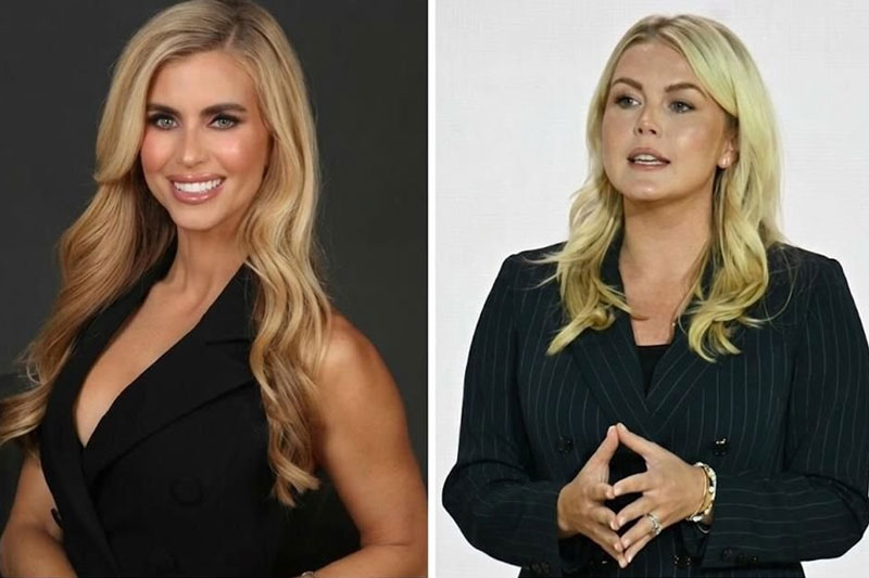 Donald Trump anunció a Katie Zacharia como sustituta de Karoline Leavitt en la secretaría de Prensa de la Casa Blanca.