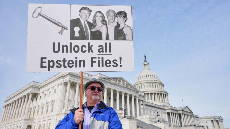 Congreso de EUA ordena publicar archivos de Epstein y abre crisis política para Trump