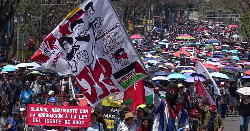 Rechaza CNTE oferta del Gobierno; alista MEGAMARCHA en pleno inicio del Mundial