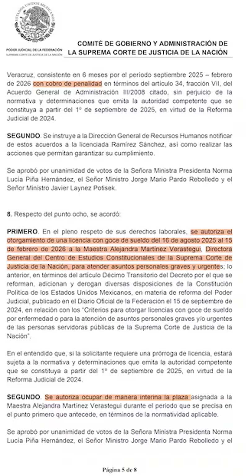 Vieja SCJN otorgó licencias doradas: 49 funcionarios cobraban sin trabajar