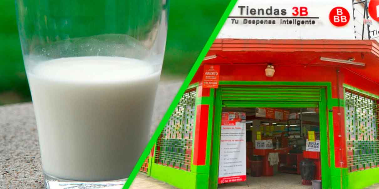 Leche de tiendas 3 B