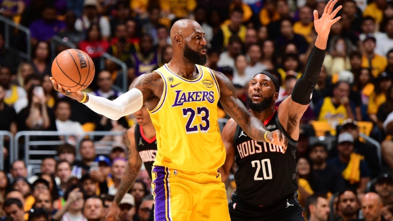 lakers vs houston