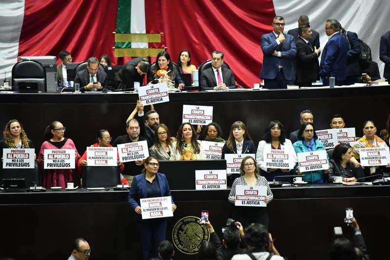 Reforma a la Ley de Amparo de Sheinbaum es aprobada; polémica sobre retroactividad persiste