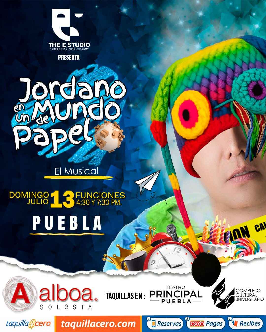 Llega el musical familiar “Jordano en un mundo de papel”