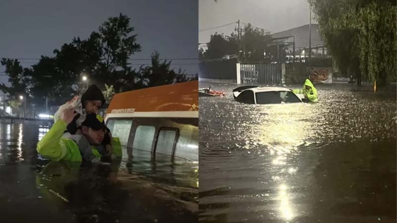 Lluvias históricas inundan CDMX: casi 300 casas afectadas en Iztapalapa, Tláhuac y GAM