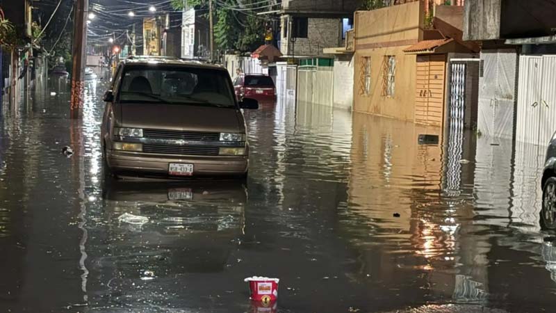 Lluvias históricas inundan CDMX: casi 300 casas afectadas en Iztapalapa, Tláhuac y GAM