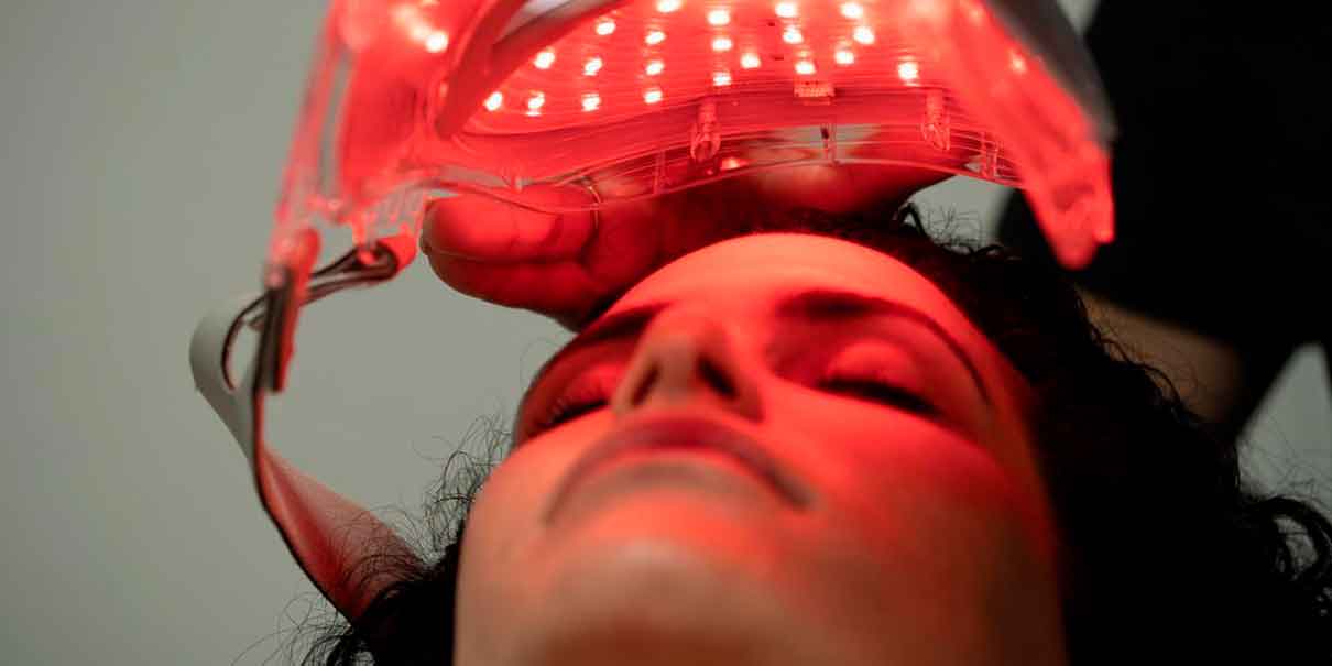 terapia de luz roja,