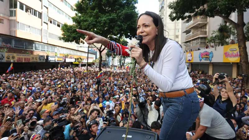 María Corina Machado recibe el Nobel de la Paz por defender los derechos humanos en Venezuela