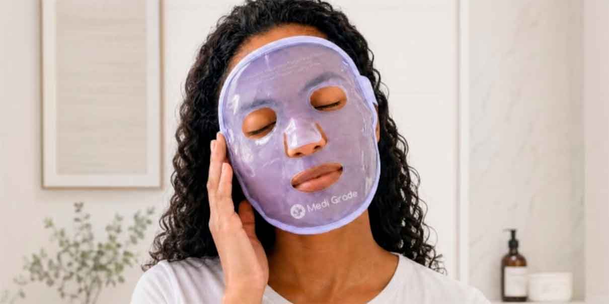 Mascarillas con gel frío