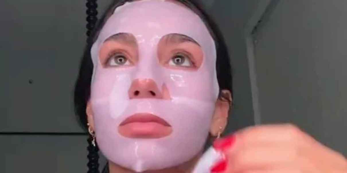 Mascarilla rosa