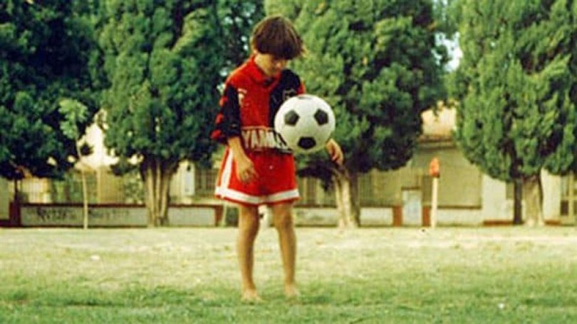 messi de niño