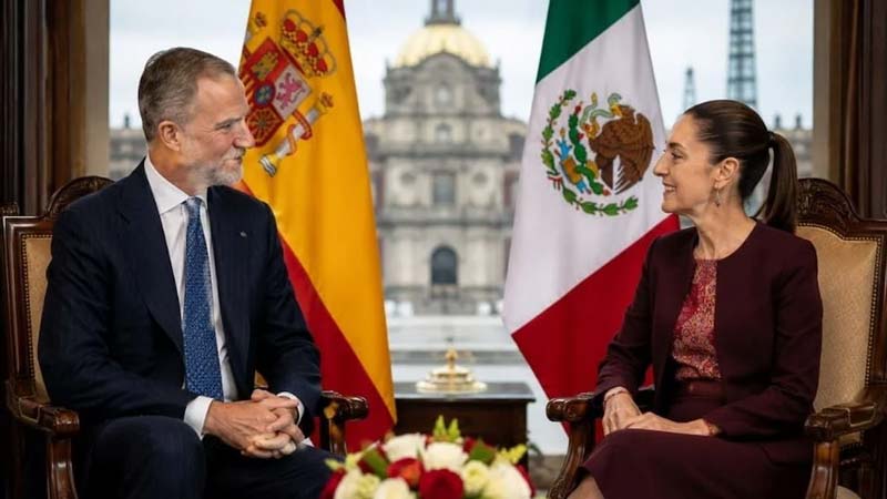 México y España hacen las paces: Sheinbaum y Felipe VI reactivan la relación bilateral