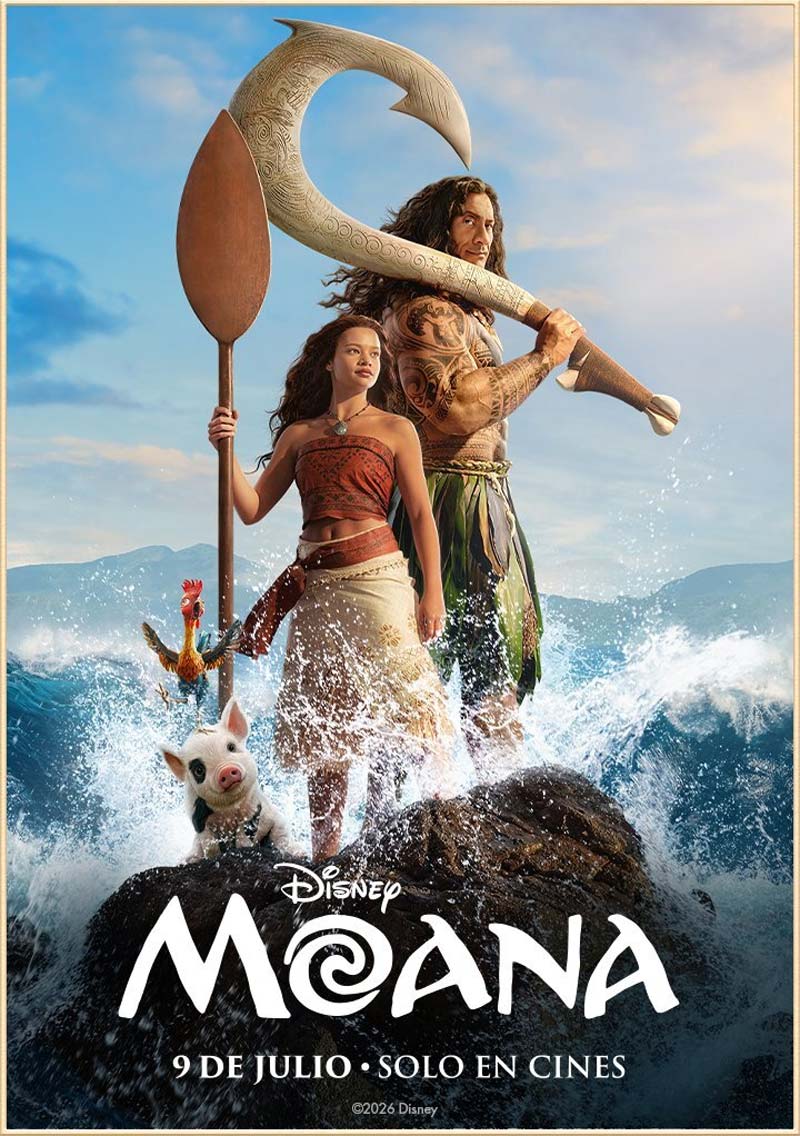 Fantasía en acción real con la nueva versión de Moana