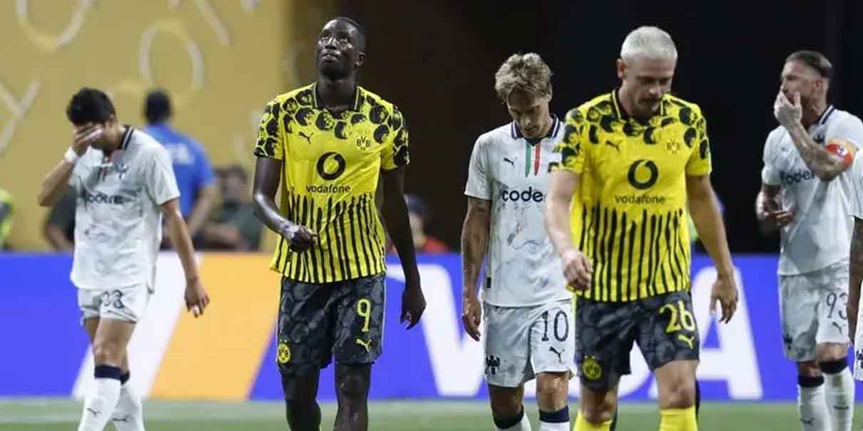 Monterrey se despide del Mundial de Clubes 2025 tras dura eliminación ante Borussia Dortmund
