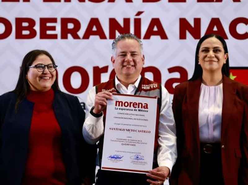Santiago Nieto toma la coordinación de Morena en Querétaro