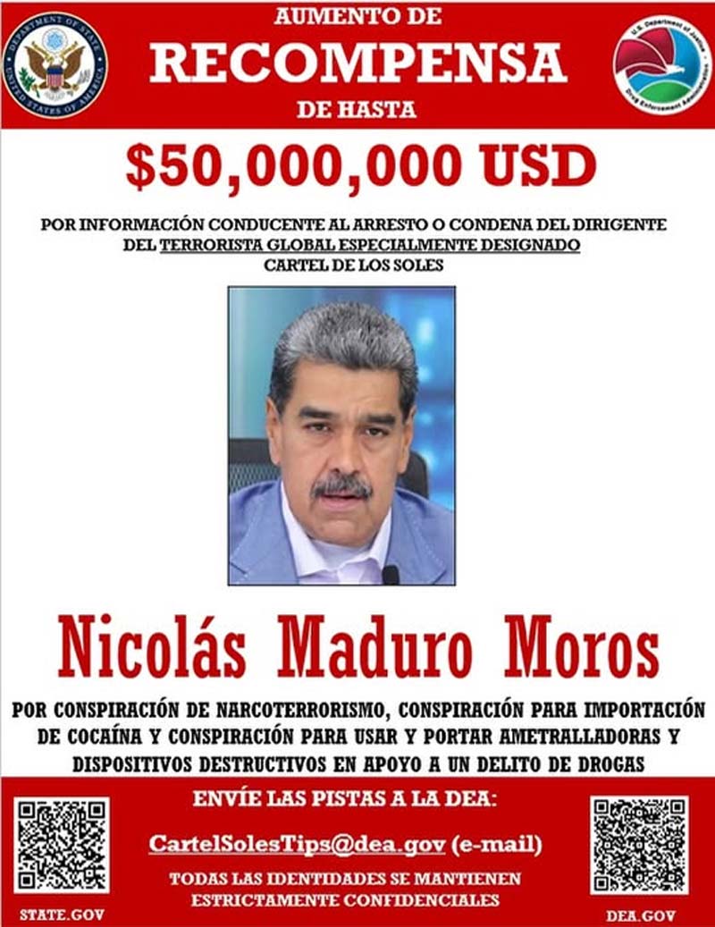 Nicolás Maduro: “EU quiere tumbar mi gobierno con buques de guerra en el Caribe”