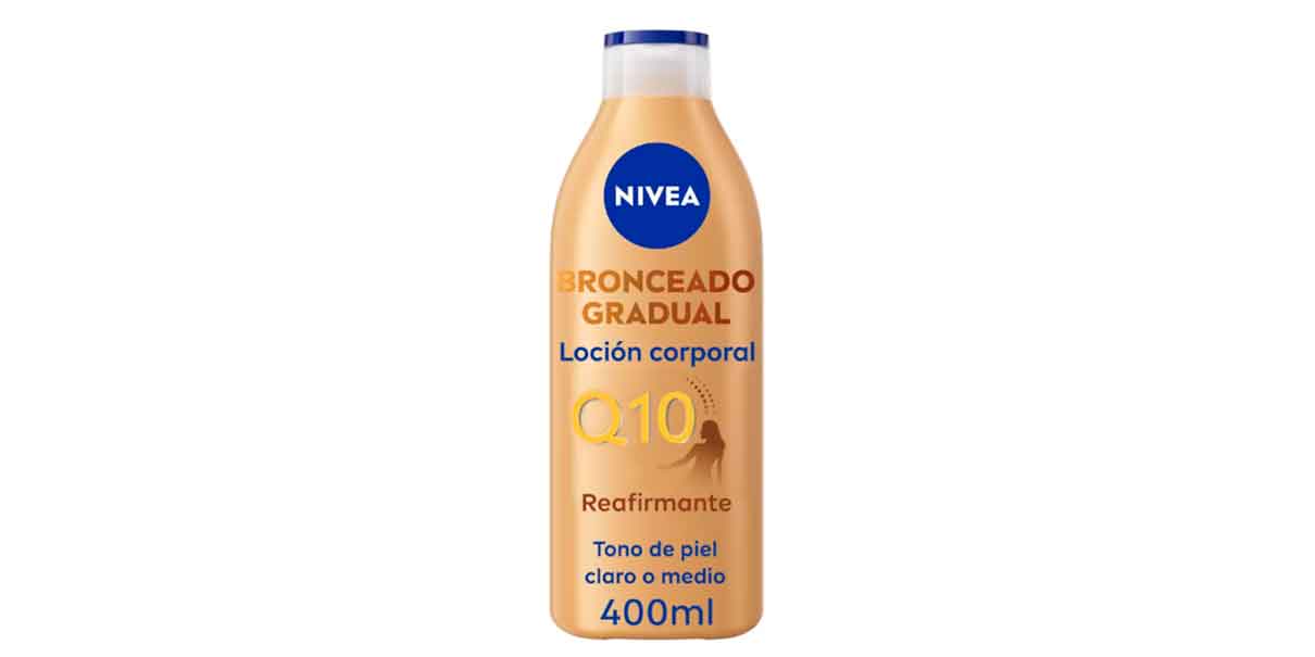 NIVEA Q10 Loción Corporal Reafirmante + Autobronceadora