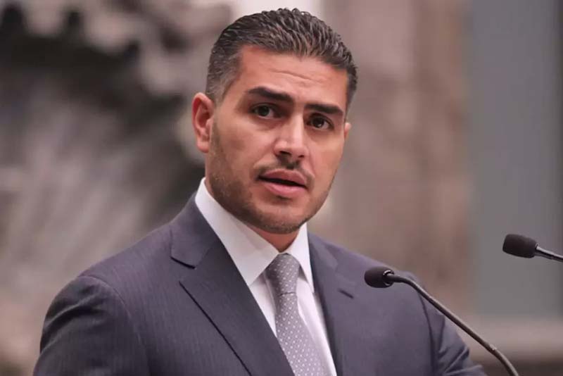 Omar García Harfuch Secretario de Seguridad y Protección Ciudadana.