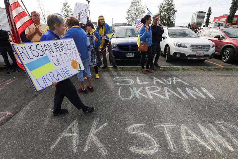 Ola de protestas en Alaska por visita de Putin antes de cumbre con Trump