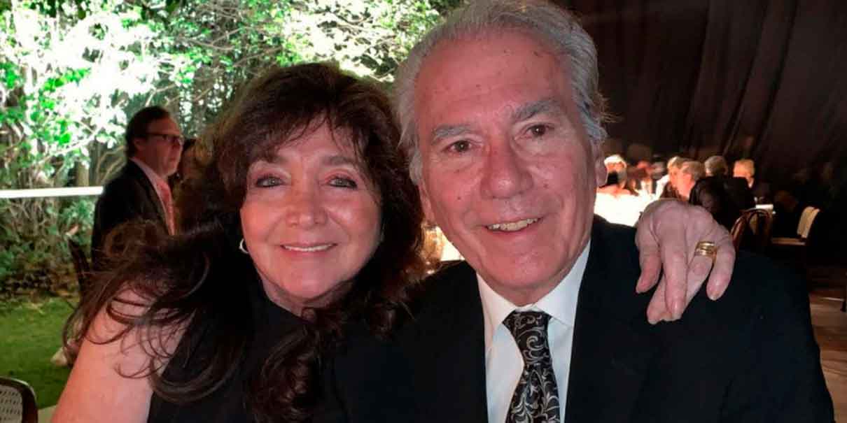 Otto Sirgo y su esposa