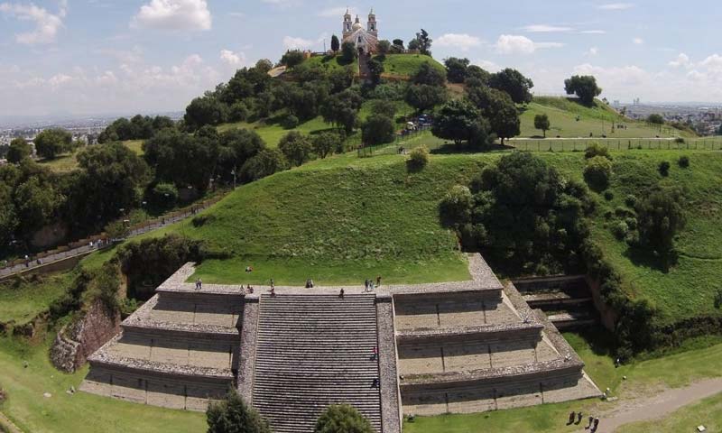 Descubre la Gran Pirámide de Cholula, el tesoro prehispánico de Puebla