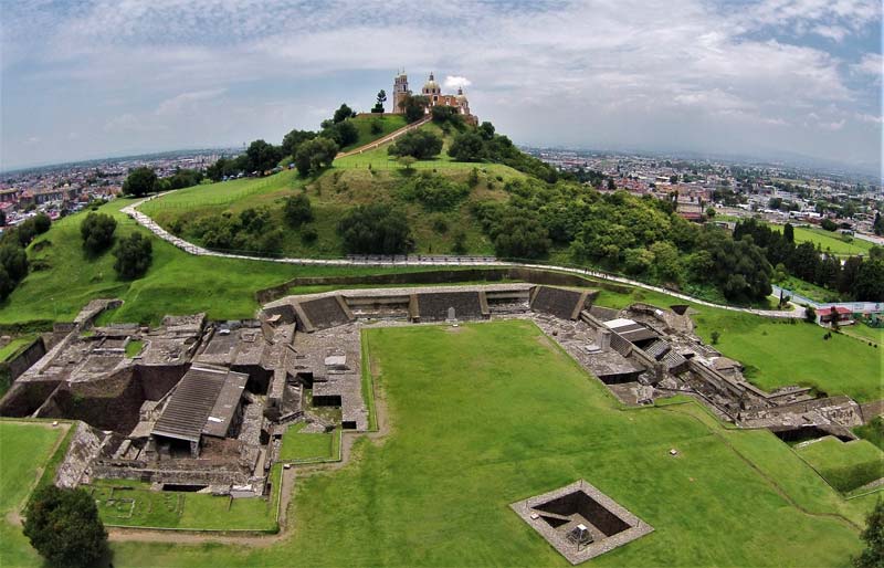 Descubre la Gran Pirámide de Cholula, el tesoro prehispánico de Puebla