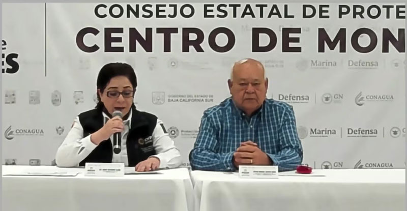 Las lluvias asociadas con Polo mantienen la vigilancia en el noroeste del país, pese al saldo blanco reportado en Baja California Sur.
