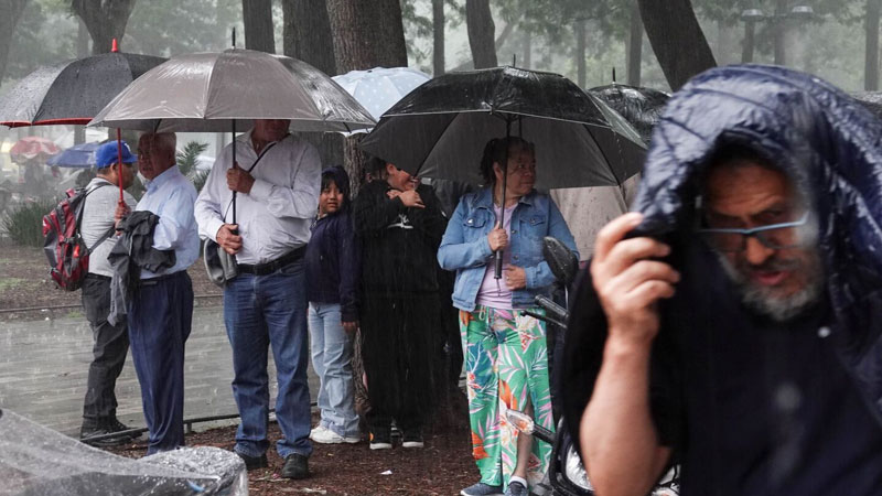 Polo provocará lluvias intensas en cuatro estados y precipitaciones muy fuertes en Oaxaca.