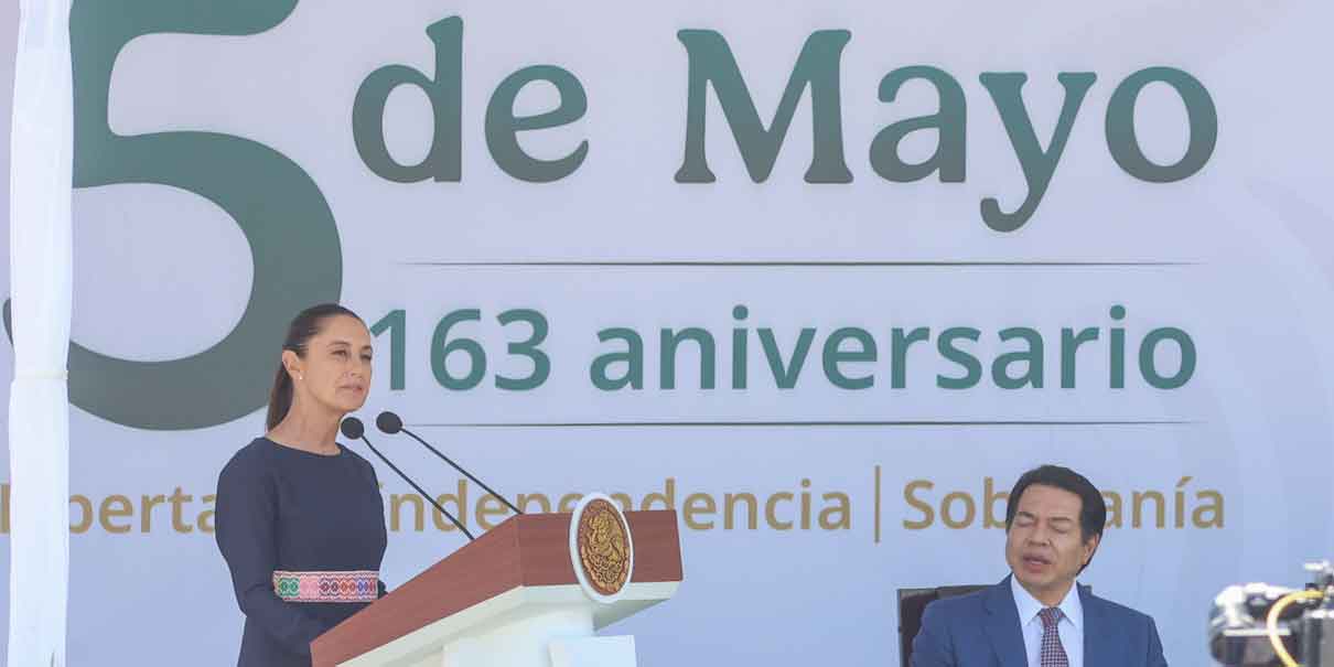 Primer desfile de Sheinbaum en Puebla con el respaldo de la 4T poblana