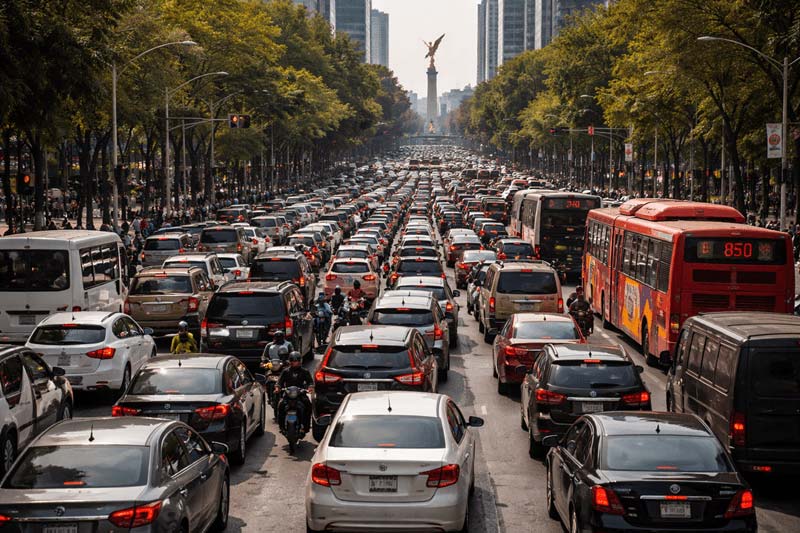 Choferes de Uber y DiDi protestan en CDMX: exigen menos comisiones y mejores ingresos
