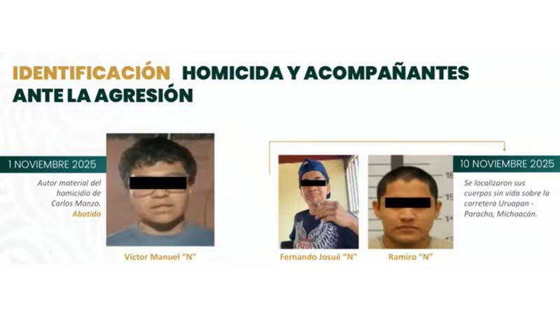 Reclutaba sicarios en anexos: así cayó “El Pelón”, implicado en el asesinato de Carlos Manzo