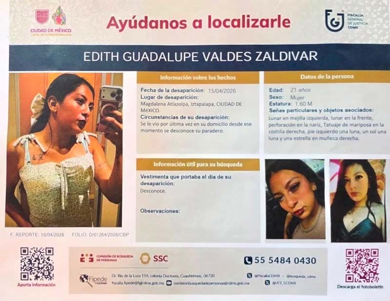Edith Guadalupe acudió a una entrevista en CDMX y terminó muerta en un edificio; detienen a vigilante