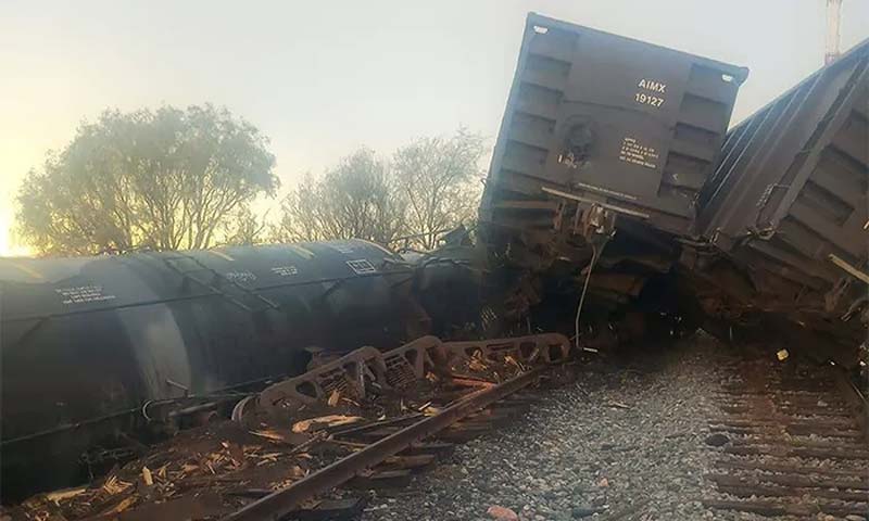 Se registra otro descarrilamiento ferroviario en Nogales