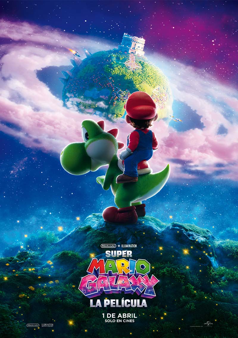 Aventura intergaláctica en cine: Super Mario Galaxy: La Película llega a la pantalla