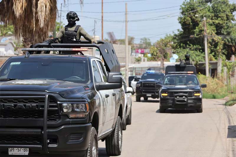 Balacera en Culiacán: asesinan a policía estatal y abaten a cinco sicarios