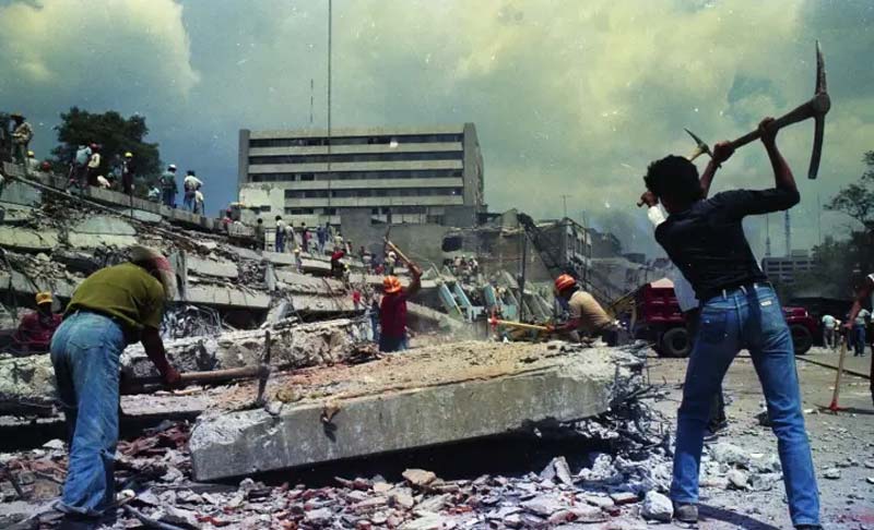 TERREMOTO de 1985: 40 años recordando la tragedia y la solidaridad mexicana