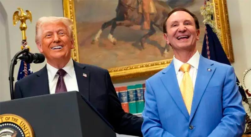 Jeff Landry como enviado especial para Groenlandia