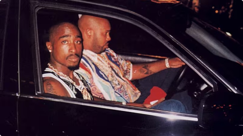 Última foto de Shakur antes de perder la vida en un atentado en 1996