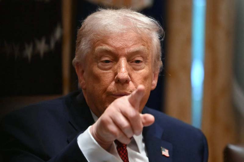 Trump amenaza a México con arancel del 5% si no entrega agua antes de 2026