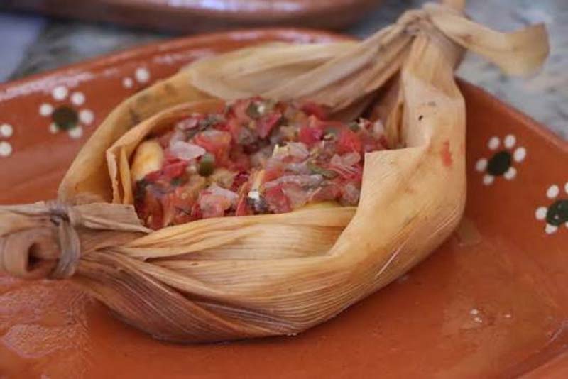 Los tamales de recaudo son uno de los sabores tradicionales que distinguen la gastronomía de Metztitlán.