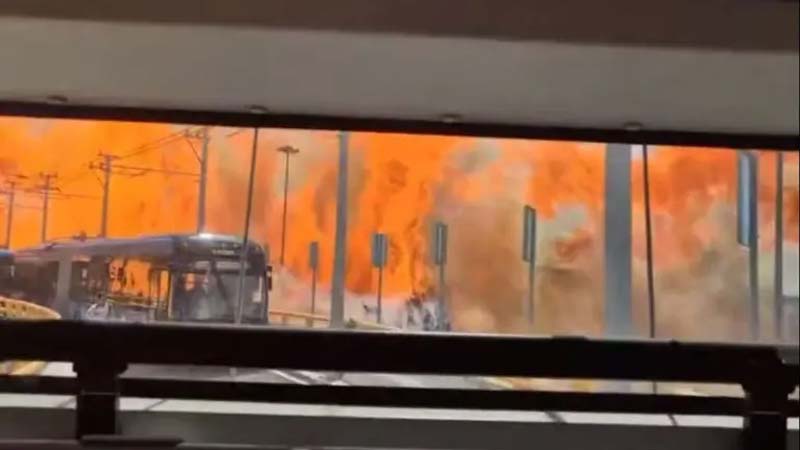 Revelan NUEVOS VIDEOS. Explosión de pipa en Puente de la Concordia deja 4 muertos&nbsp;y&nbsp;90&nbsp;heridos