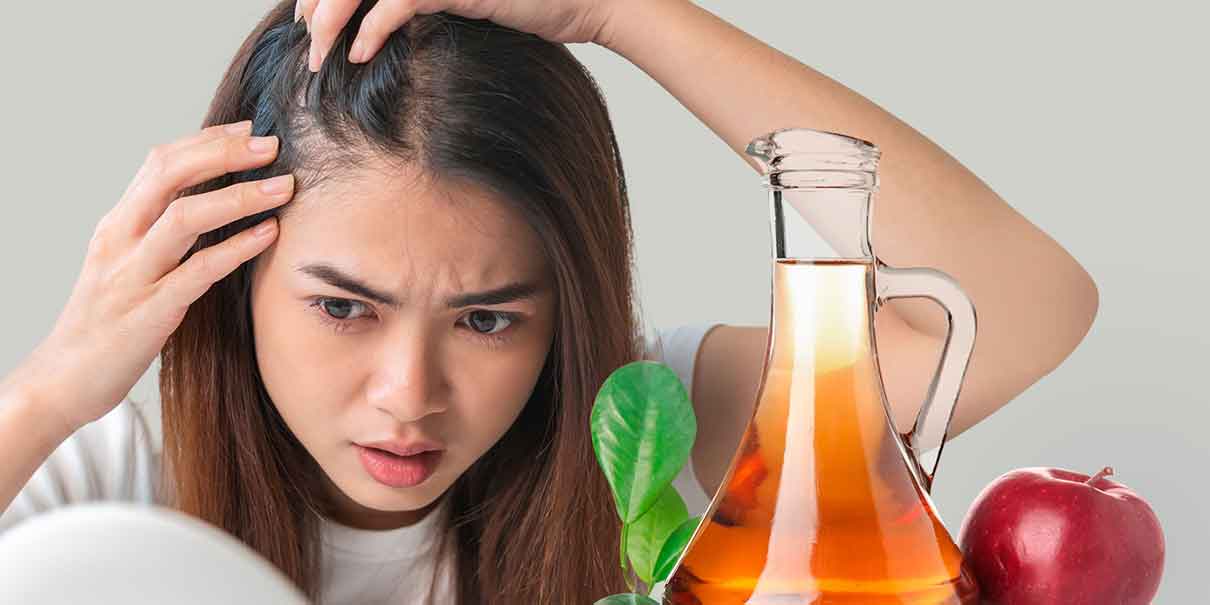 Vinagre para el cabello