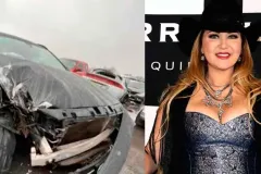 Discusión y  golpes causaron accidente automovilístico a la familia  Villareal 