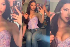 VIDEO. Ahora Ángela Aguilar presume cintura de impacto después de las fotos de Cazzu