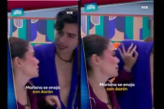 Mariana Botas enfrenta a Aarón Mercury por broma en La Casa de los Famosos México 2025